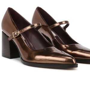 Franco Sarto Women's Diane Mary Jane Block Heel Pumps